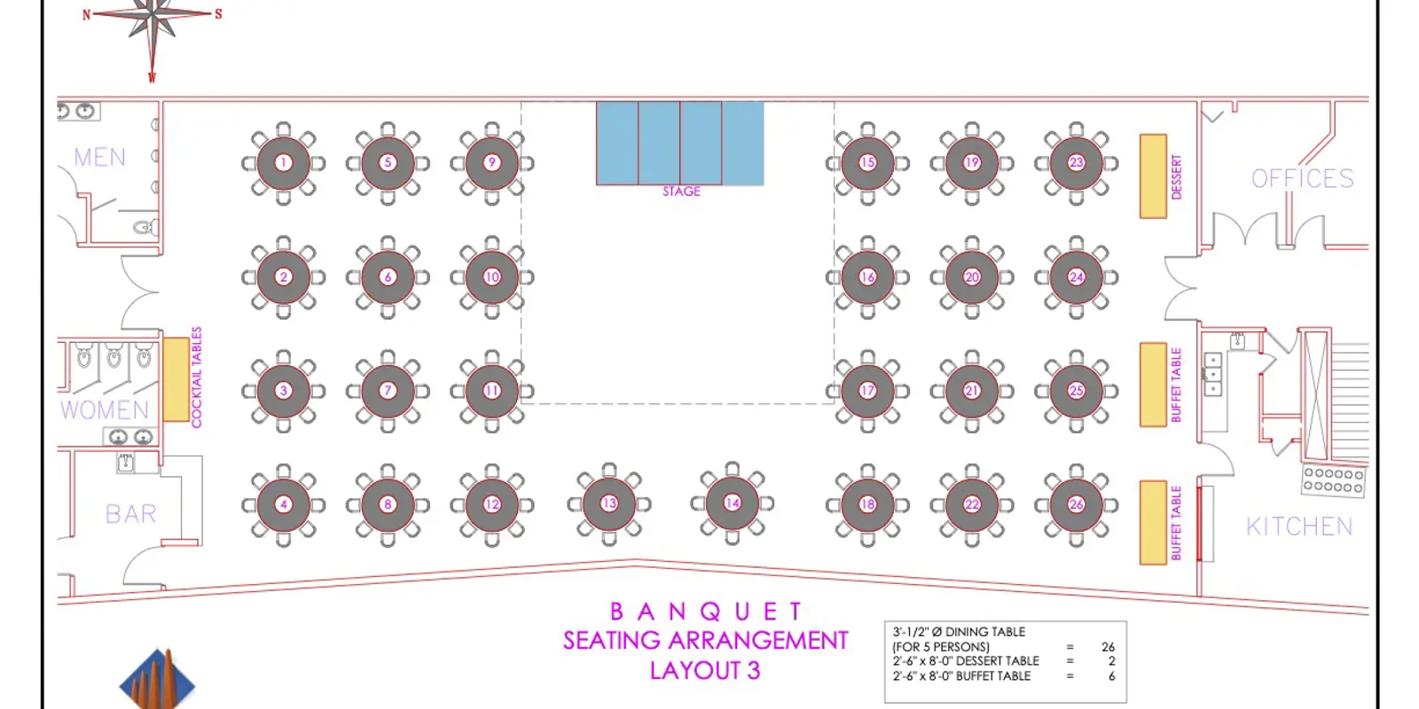 Banqueting Layout Banquet and Meeting Room Rentals | City of Lloydminster